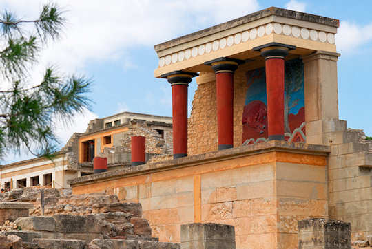 The Palace of Knossos crete
