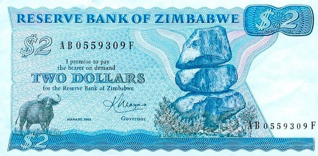 عملة زيمبابوي