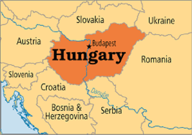 اين تقع المجر