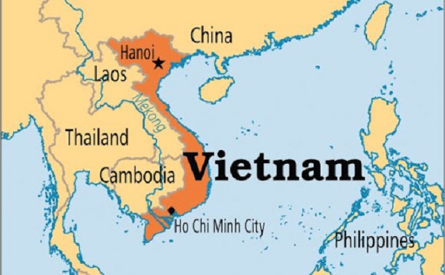 اين تقع فيتنام