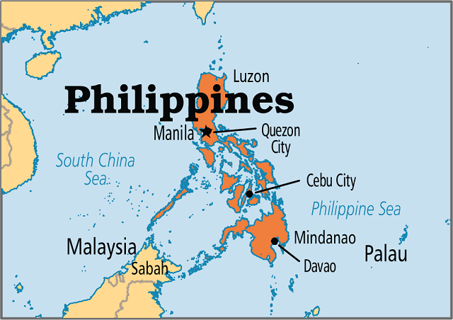 اين تقع الفلبين ؟