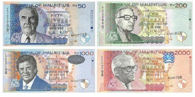 العملة الرسمية في موريشيوس