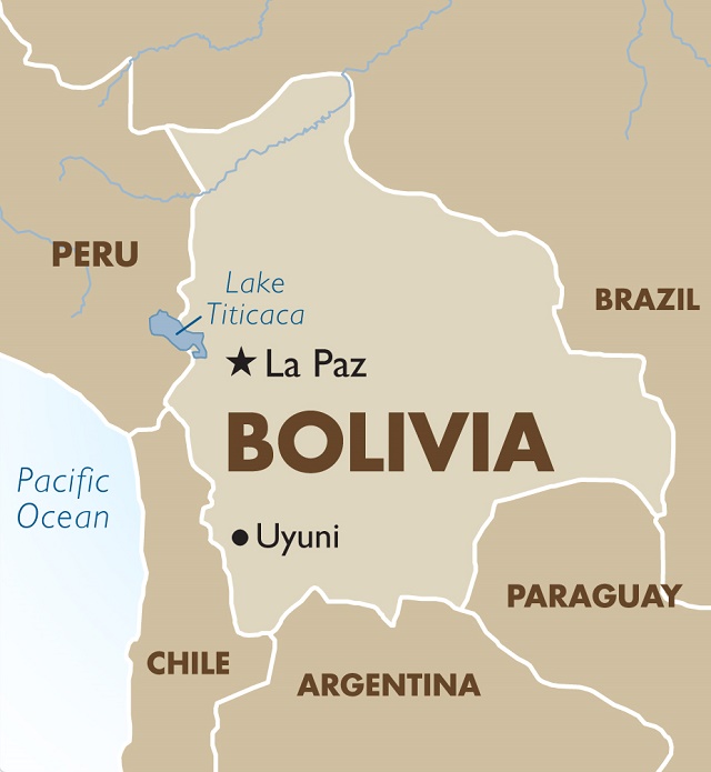 اين تقع بوليفيا ؟