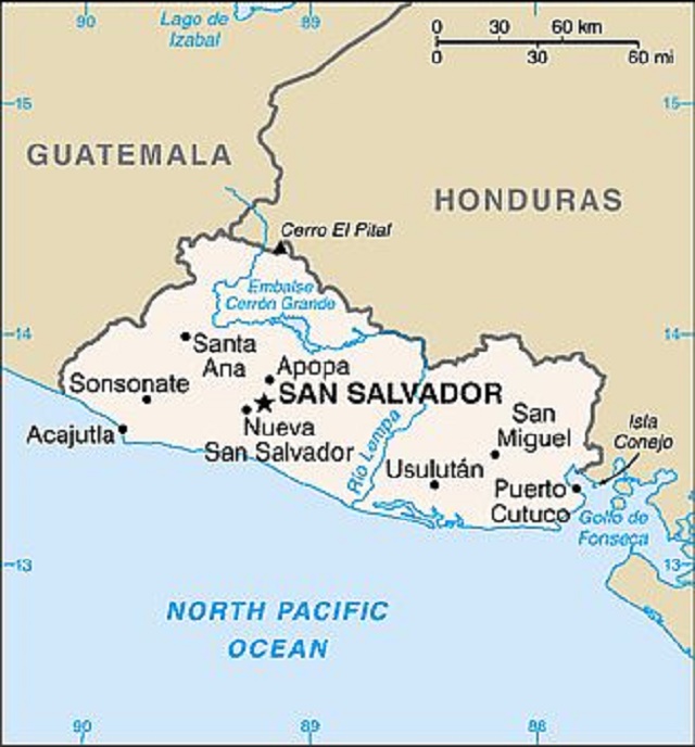 Where is El Salvador?