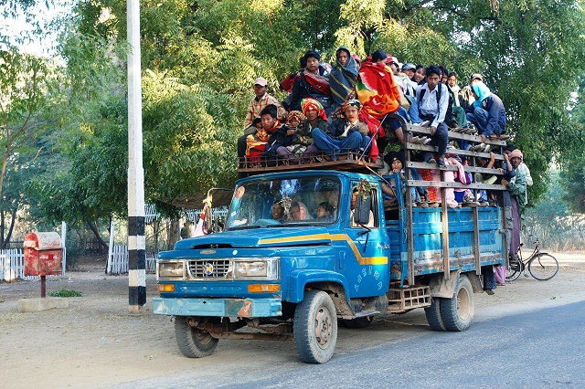 المواصلات والتنقل في ميانمار