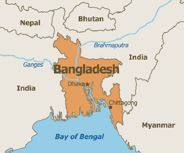  اين تقع بنغلاديش