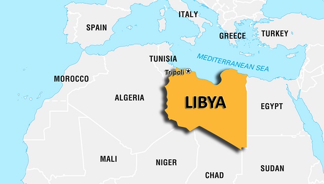 اين تقع ليبيا ؟