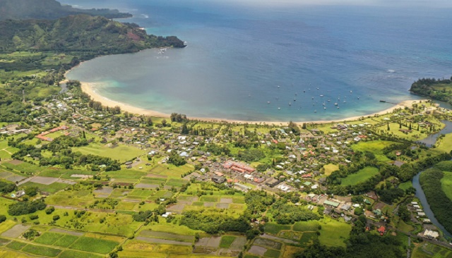 قرية هانالي في كاواي هواوي