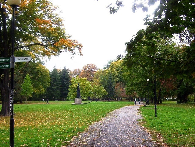 حديقة تشيخوف في اولوموك التشيك