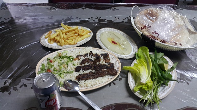 مطعم ليالي الشام الجوف