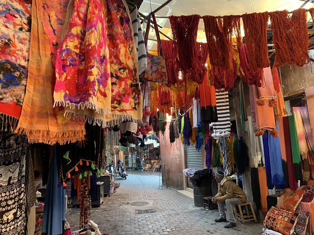 سوق الصباغين مراكش