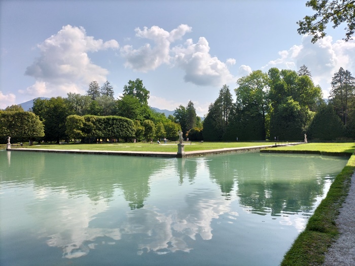 حديقة قصر هيلبرون سالزبورغ