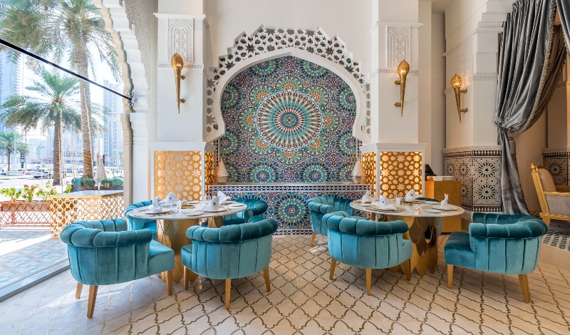 مطعم باب المنصور في دبي