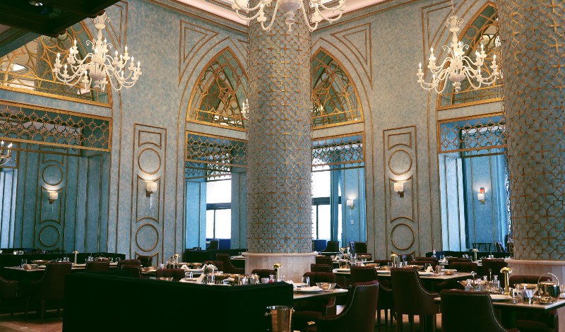 مطعم برج الحمام في قطر