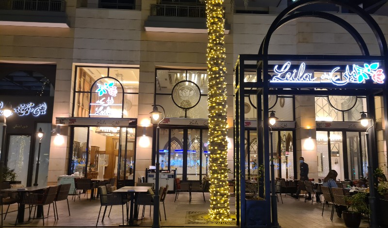 مطعم ليلى في دبي