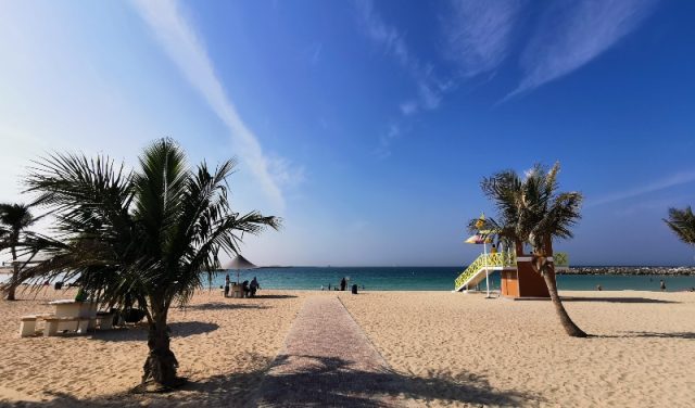 حديقة شاطئ الممزر دبي