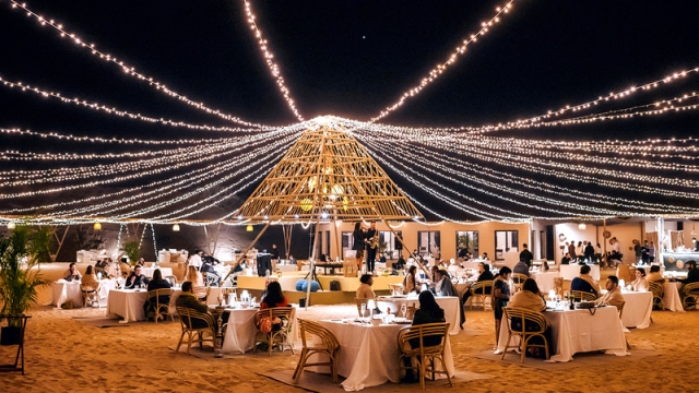 مخيم سونار محمية دبي الصحراوية
